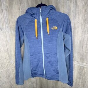 The North Face Women's Blue and Yellow Ski Jacket